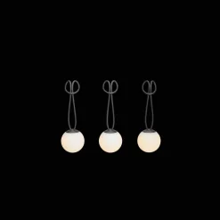 Fatboy Bolleke Mini Transportabel Lampe Sát af 3 Antracit