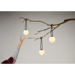 Fatboy Bolleke Mini Transportabel Lampe Sát af 3 Antracit