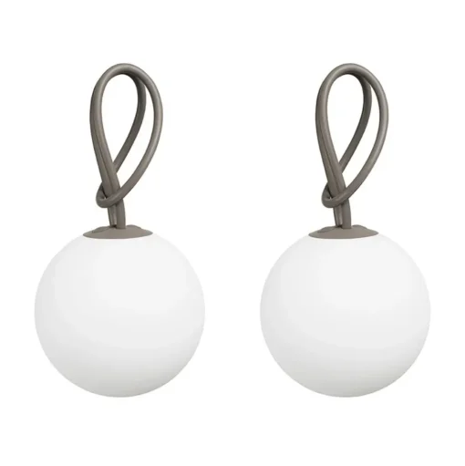 Fatboy Bolleke Transportabel Lampe 2-Pak Taupe