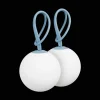 Fatboy Bolleke Transportabel Lampe Duo Pack Wave Blue