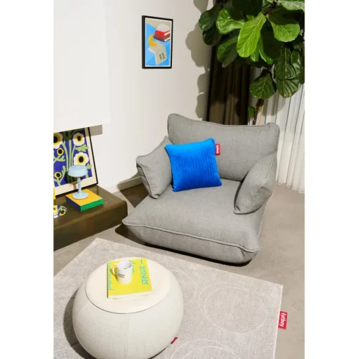 Fatboy Hotspot Pude Line Quadro Velvet Flash Blue