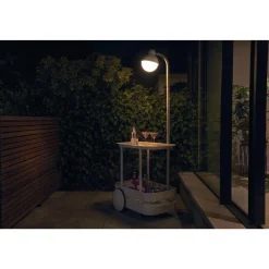 Fatboy Jolly Trolley Rullevogn Med Lampe Lysegrå