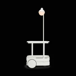 Fatboy Jolly Trolley Rullevogn Med Lampe Lysegrå