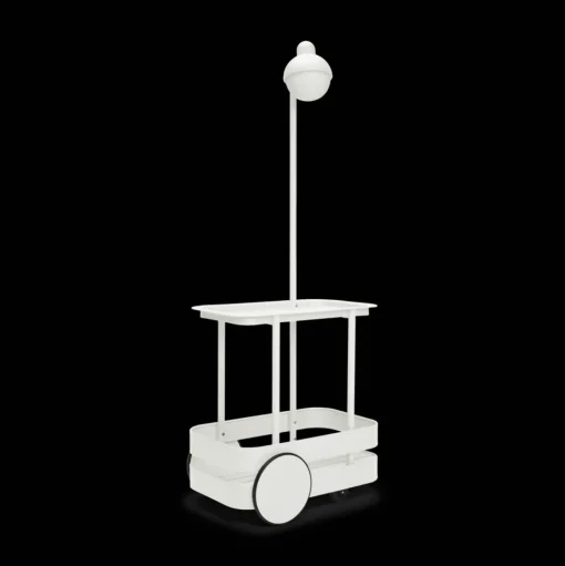 Fatboy Jolly Trolley Rullevogn Med Lampe Lysegrå