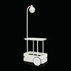 Fatboy Jolly Trolley Rullevogn Med Lampe Lysegrå
