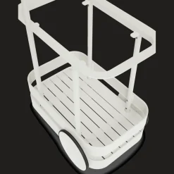 Fatboy Jolly Trolley Rullevogn Med Lampe Lysegrå