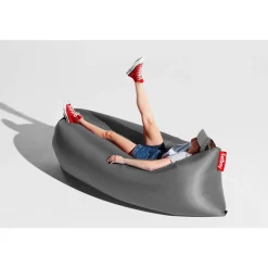 Fatboy Lamzac 3.0 Sákkestol Steel Grey