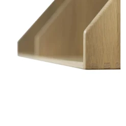 FDB Møbler B5 Hylde 80 cm Matlakeret Egetrá