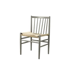 FDB Møbler J80 Spisebordsstol Moss Grey/Natur Sáde