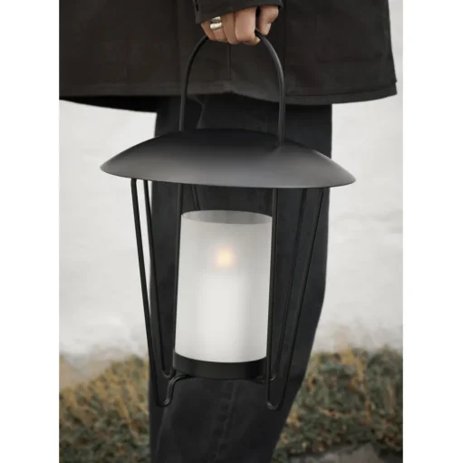 Ferm Living Abri Lanterne Sort