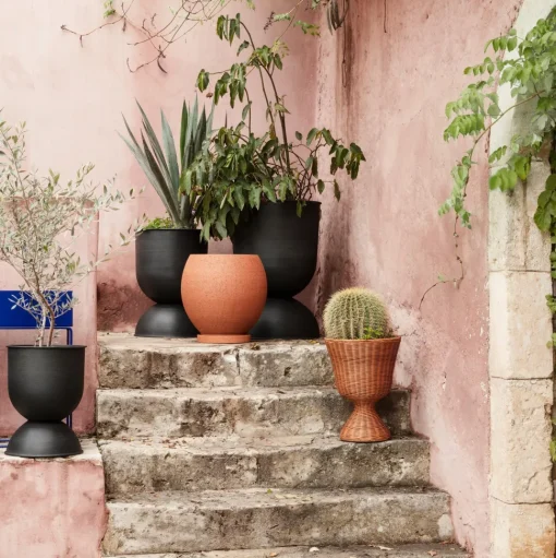 Ferm Living Agnes Plantestand Lav Rattan