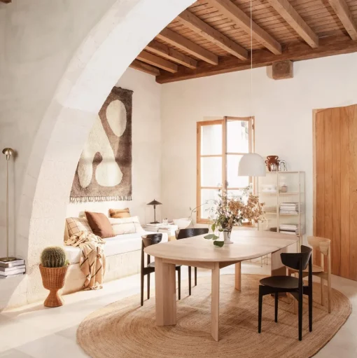 Ferm Living Agnes Plantestand Lav Rattan