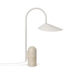 Ferm Living Arum Bordlampe Cashmere