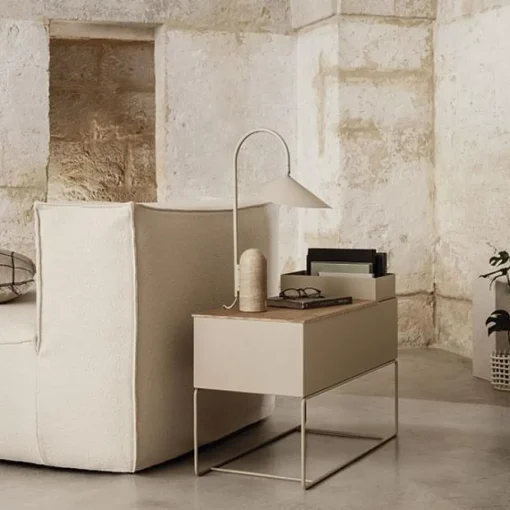 Ferm Living Arum Bordlampe Cashmere