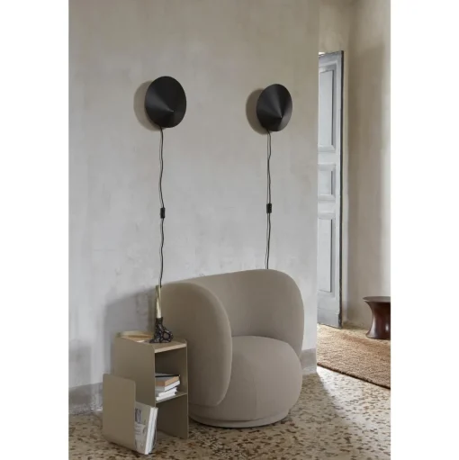 Ferm Living Arum Sconce Váglampe Sort