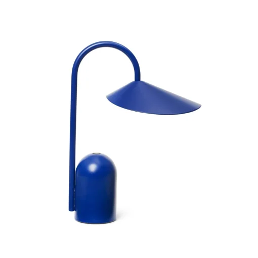 Ferm Living Arum Transportabel Lampe Bright Blue