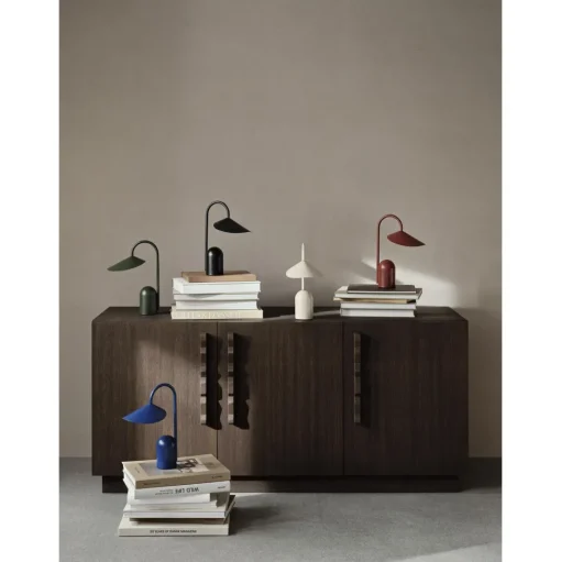 Ferm Living Arum Transportabel Lampe Bright Blue