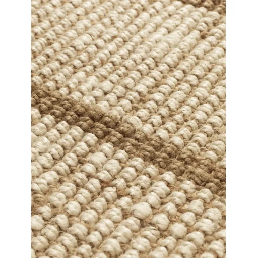 Ferm Living Athens Stripes Gulvtáppe 80x200 Natural/Off White