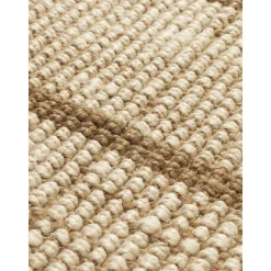 Ferm Living Athens Stripes Gulvtáppe 140x200 Natural/Off White