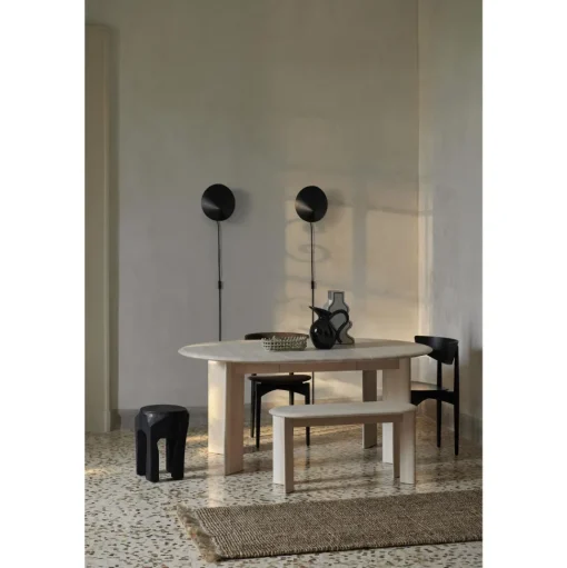 Ferm Living Bevel Bánk Hvid Olieret Bøg