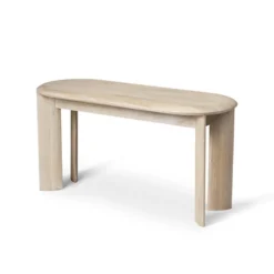Ferm Living Bevel Bánk Hvid Olieret Eg