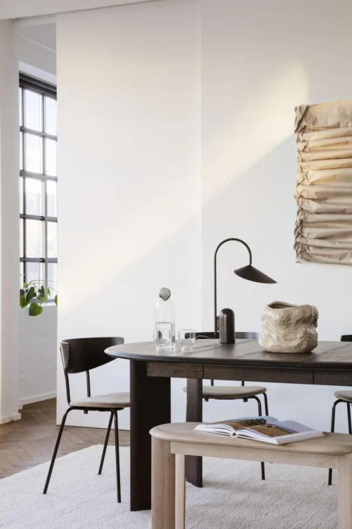 Ferm Living Bevel Bánk Hvid Olieret Eg