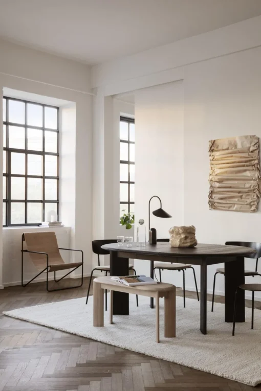 Ferm Living Bevel Bánk Hvid Olieret Eg