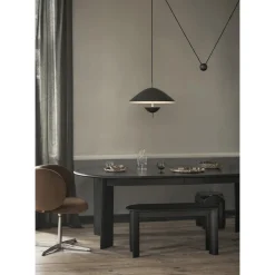 Ferm Living Bevel Bánk Sort/Bøg