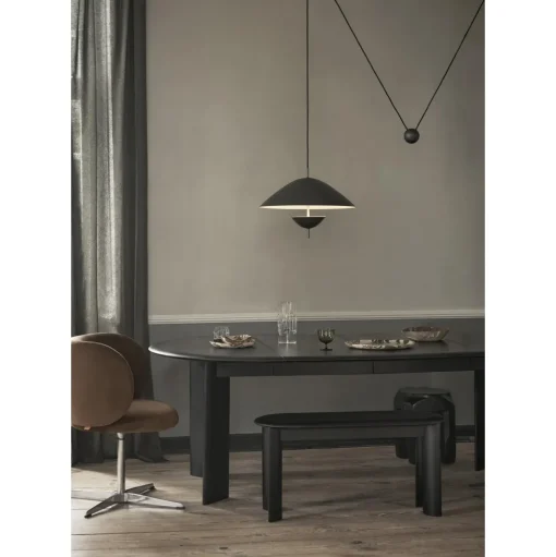 Ferm Living Bevel Bánk Sort/Bøg