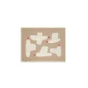 Ferm Living Bird Quilted Táppe Sand