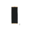 Ferm Living Block Táppeløber 200x80 cm Sort/Naturlig