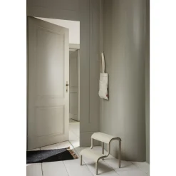 Ferm Living Block Táppeløber 200x80 cm Sort/Naturlig