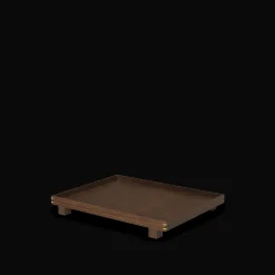 Ferm Living Bon Wooden Bakke Stor Røget Eg