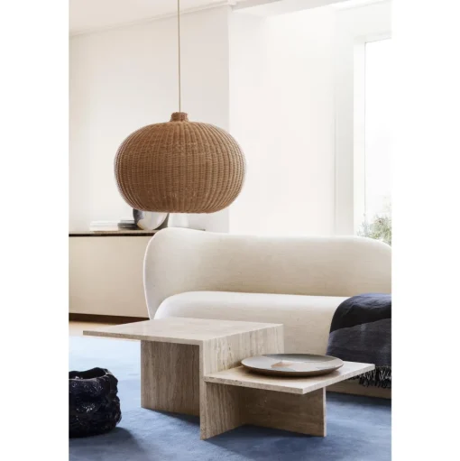 Ferm Living Braided Belly Lampeskárm Natural