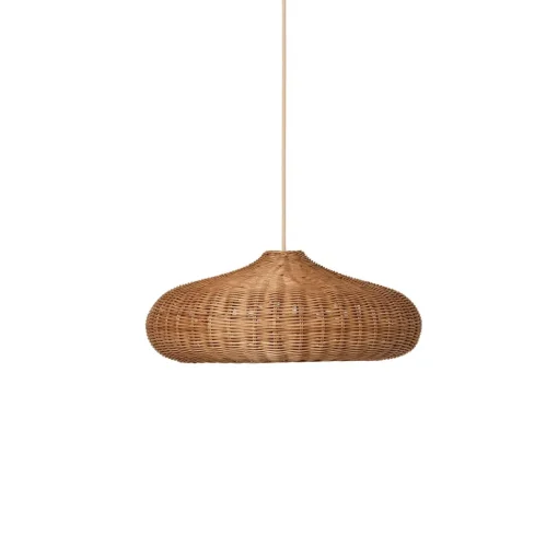 Ferm Living Braided Disc Lampeskárm Natural