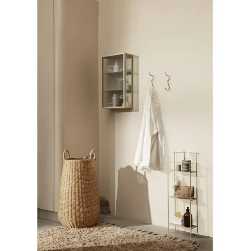 Ferm Living Braided Vasketøjskurv Naturlig