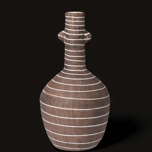 Ferm Living Brura Vase Coffee/Hvid