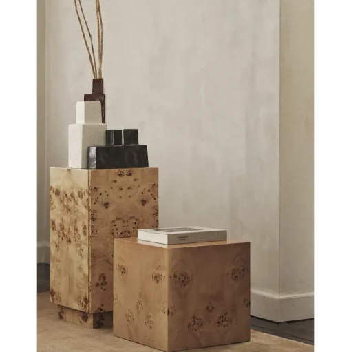 Ferm Living Burl Cube Sidebord Natural