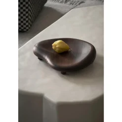 Ferm Living Cairn CenterpieceØ32 Mørkebrun