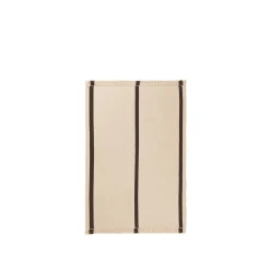 Ferm Living Calm Kelim Gulvtáppe 140x200 Dark Off-White/Coffee
