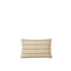 Ferm Living Calm Pude Rektangulár 40x60 cm Camel/Sort