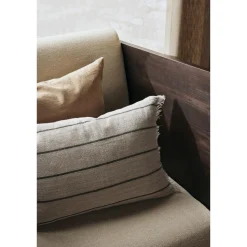 Ferm Living Calm Pude Rektangulár 40x60 cm Camel/Sort