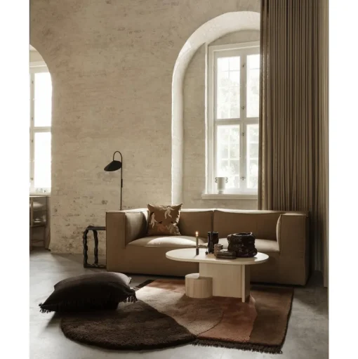 Ferm Living Catena Sofa Armrest L L400 Cotton Linen Natural