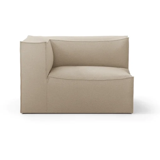 Ferm Living Catena Sofa Armrest L S400 Rich Linen Nat