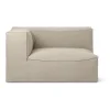 Ferm Living Catena Sofa Armrest L L400 Rich Linen Natural