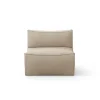 Ferm Living Catena Sofa Center S100 Rich Linen Natural