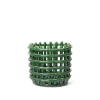 Ferm Living Ceramic Kurv Lille Emerald Green