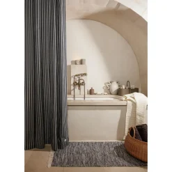 Ferm Living Chambray Badeforháng Sand/Sort