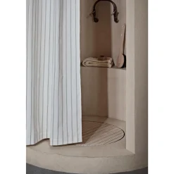 Ferm Living Chambray Badeforháng Sand/Sort