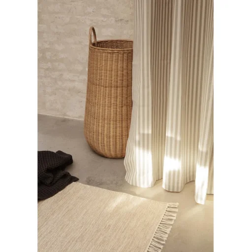 Ferm Living Chambray Badeforháng Sand/Sort